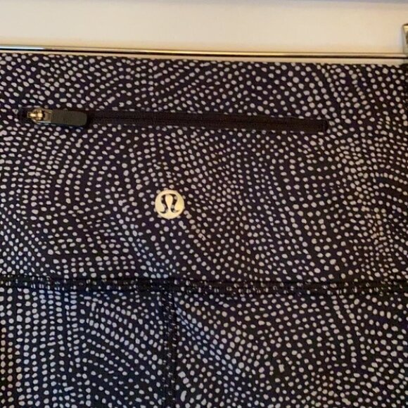 Lululemon Speed Wunder Tight *Asym Free Spirit Ice Grey Black Nulux sz 4 - Picture 7 of 8